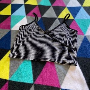 Forever 21 Striped Crop Top